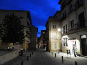 Granada at night time