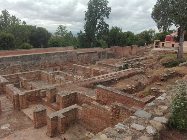 La Alhambra, ruins of Medina