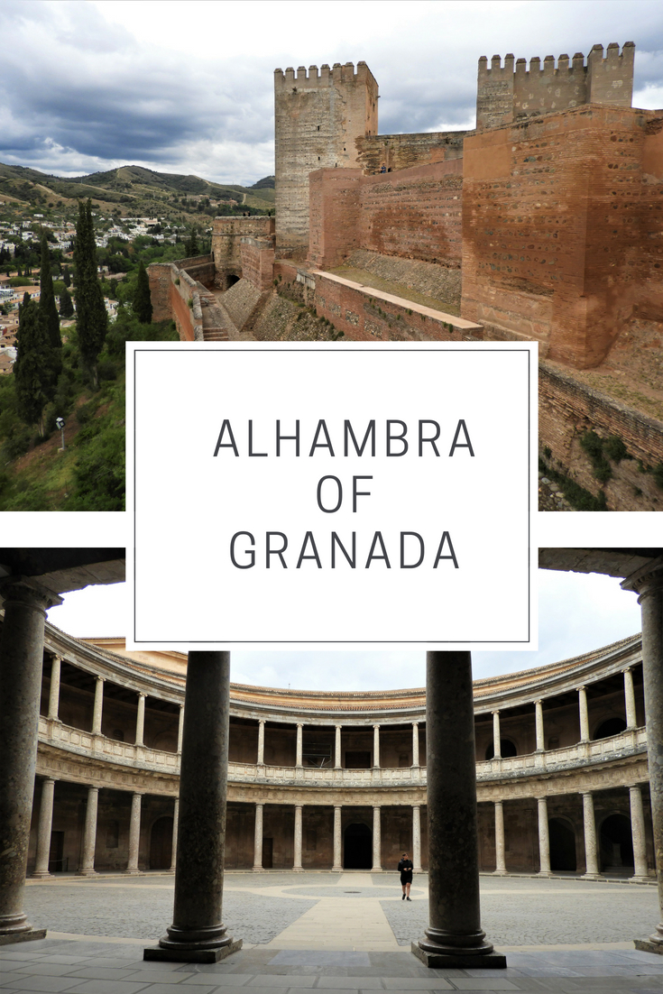 Alhambra castle in Granada, Spain
