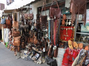 Streets of Medina in Tangiers