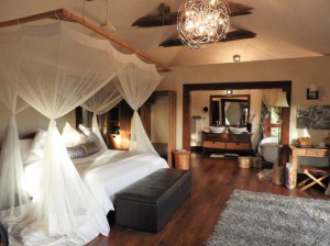 The rooms at Escarpment Luxury Lodge