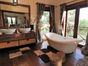 The rooms at Escarpment Luxury Lodge