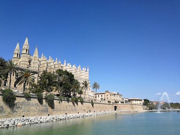 Cathedral is the most recognizable landmark of Palma